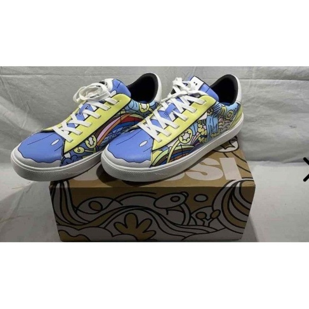 Soho Sneaker 2 Womens 11 Multi Color Graphic Low Top Lace Up Sneakers CA65987